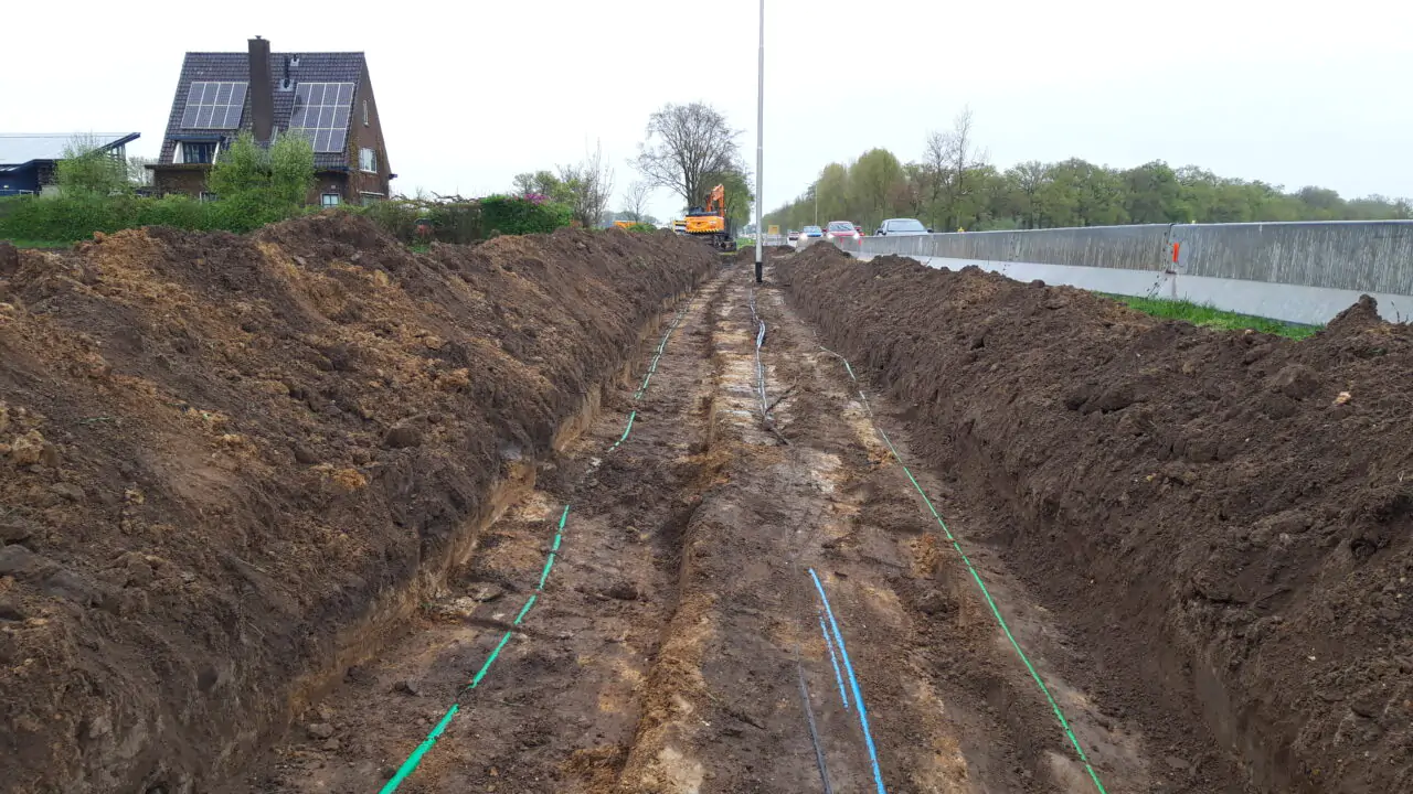Eén wegafsluiting, beperkte tijd: hoe we het onderhoud op de N348 binnen planning hielden